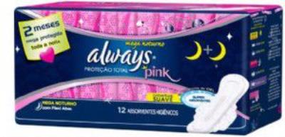 Absorvente Always pink c/abas 12un (7506295325994)