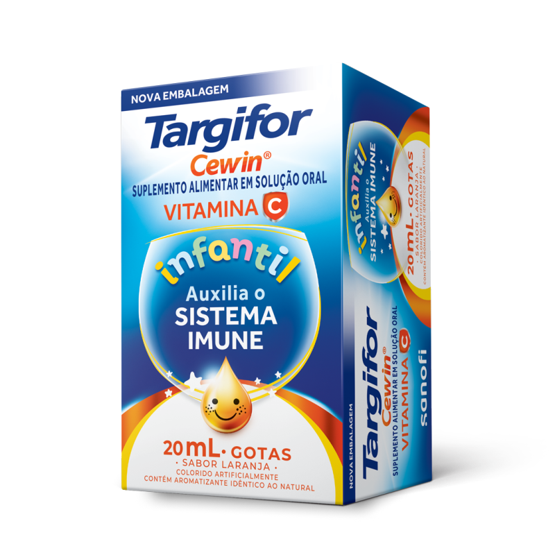 Indicações, Para que serve e Bula Targifor cewin infantil vitamina c ...