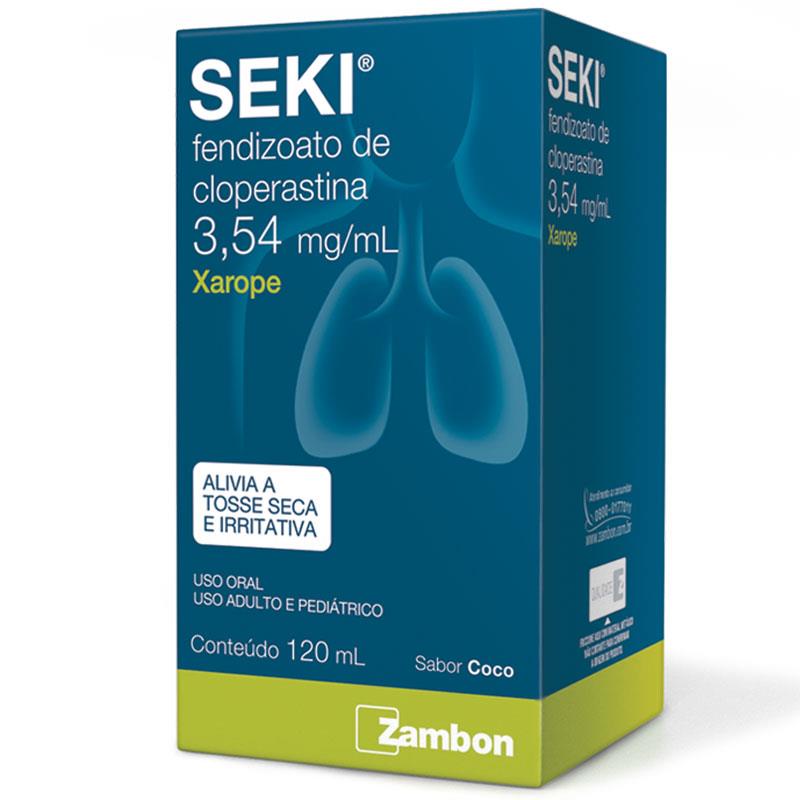 Indicações, Para que serve e Bula Seki xarope com 120ml | Farmácia Mix